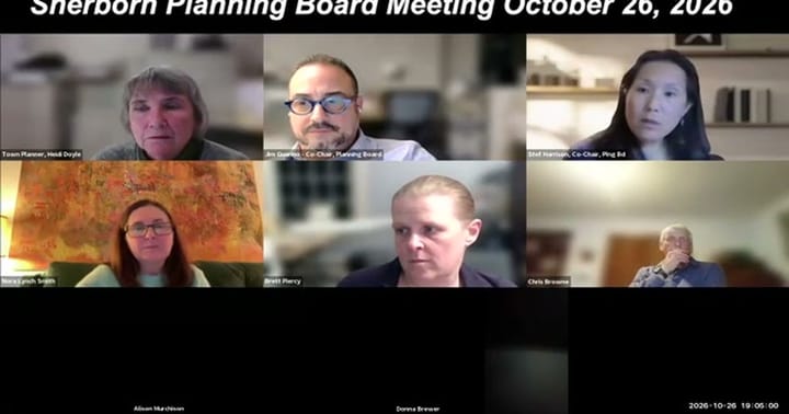 From the Planning Board